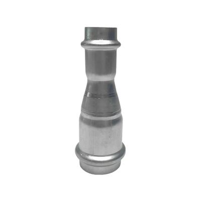 China Direct Fitting Beverage 304 Stainless Steel Press Pipe Tools Pipe Coupling for sale