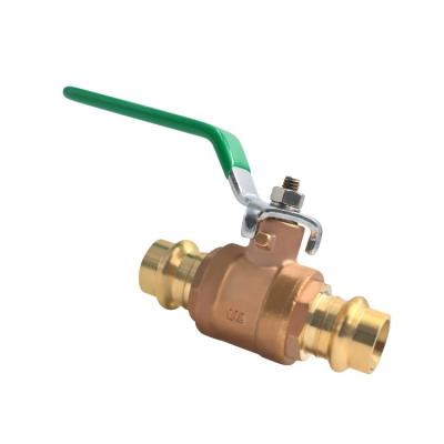 China Water/Oil/Water/Gas Oil/Lead Free Bronze Ball Valve Gas Press 1/2