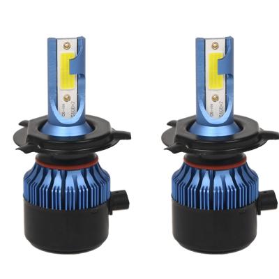 China China Wholesale Auto Led Headlight H4 H7 H11 COB Chips 12V 24V 6000K 8000LM Car Led Lights Universal for sale