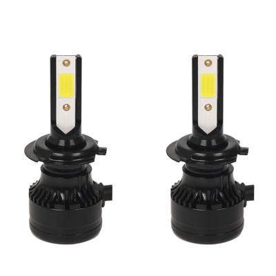 China Super Bright T8 Car Led Auto Headlight H4 H7 COB Chips 12V 24V 6000K 8000LM 9005 9006 Led Lamp Universal for sale