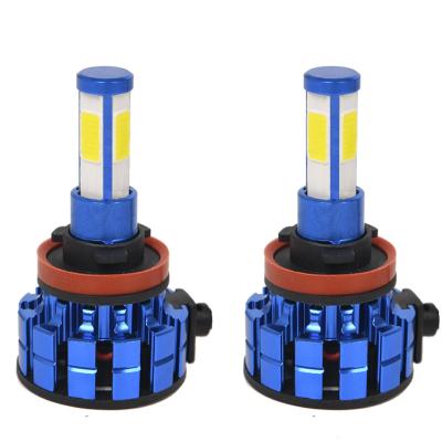 China Factory Supply V9 ​​Auto Led Headlight 6000K 8000LM H4 H7 H11 Car Led Lights Motorcycle Headlight Bulb Universal for sale