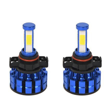 China Car Led High Low Beam Waterproof 9005 9006 Luces Led Para Autos Universal Light Lamp H4 6000K 8000LM for sale