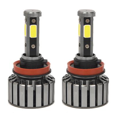 China T4 50W 8000LM 6000K COB Chips 4 Side Car Headight Waterproof Led Auto Led Lamp Bulb H1 H3 H4 H7 H8 H9 H11 9005 Universal 9006 880 881 for sale