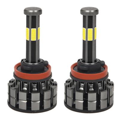 China Wholesale V6 Car Led Lights 8000LM 6000K 50W 6 Sides H4 H7 H11 9005 Universal Automobile Led Headlight 9006 for sale