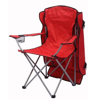 China Modern Adjustable Picnic Fishing Steel Quilted Folding Camping Chair for sale