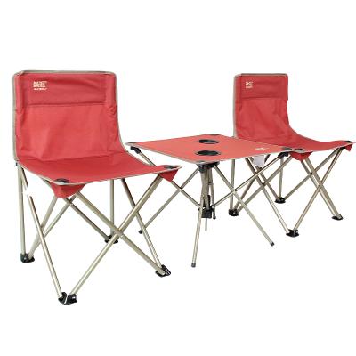 China Wholesale Modern Camping Chair Set For Outdoor Beach Picnic Table Folding Camping Chair Set for sale