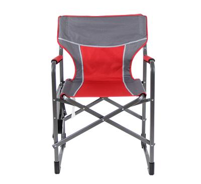 China Modern Accept Portable Custom Makeup Chair Folding Chair Hardware OEM Service Large Aluminum Alloy Manager Chair for sale