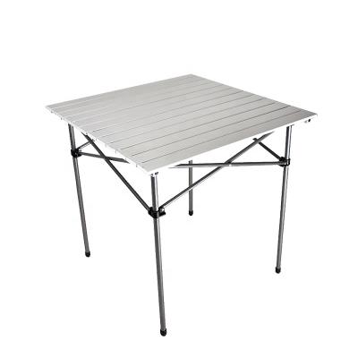 China Wholesale Price Modern Camping China Outdoor Aluminum Top Folding Table for sale