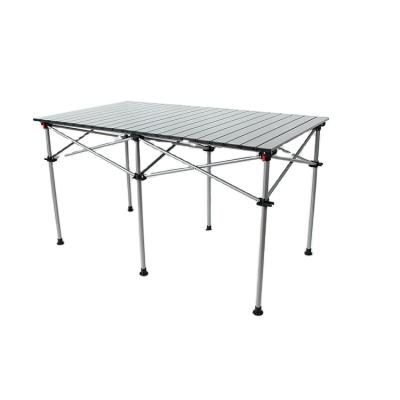 China Modern Portable Camping Tables With Aluminum Table Top for sale