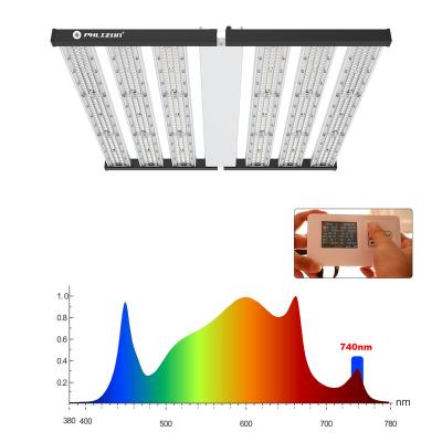 China Phlizon Best Foldable 6X6Ft Grow Tent Indoor Plant Lamp 1500w Dimming Foldable 2.9Umol/J Uva Uvb Led Grow Sulight Light Bar Full Spectrum for sale