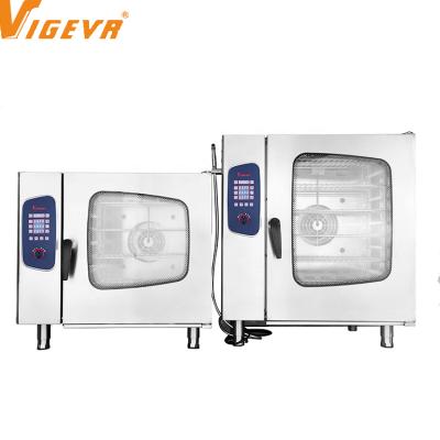 China Electric Bakery Vigevr Gas Combi Steam Ovens With Competitive Prices for sale