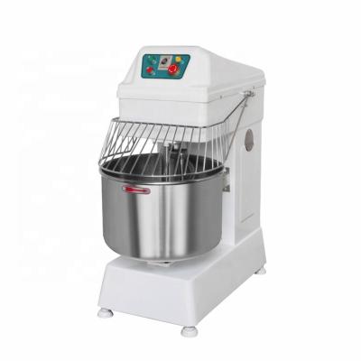 China Durable And Easy Clean Snack Plant Equipment 12.5kg 35l Dough Mixer Amasadora Dough Baking Spiral Kneading Machine for sale