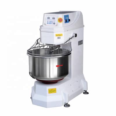 China Spiral Flour Kneading Dough Cake Mixer Machine Snacks Factory 75kg Bakery Equipment Maker Machine for sale