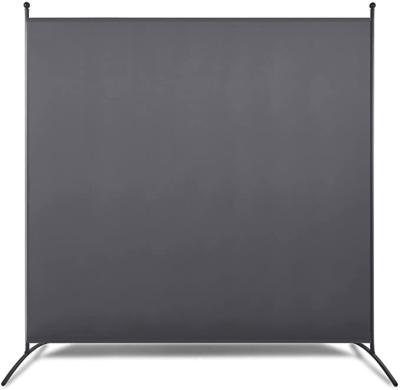 China Mordern Room Divider One Panel Scratch Proof Screen 70 Inches Portable Freestanding Privacy Screen 70