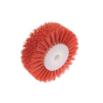 China Anhui factory industrial-cleaning brushes strip industrial sweeper brush roller for metal polishing and deburring for sale