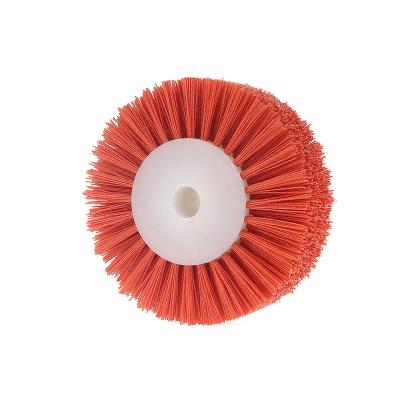 China Cheaper price good size custom price industrial sweeper brush roller silicon carbide cleaning brush for sale