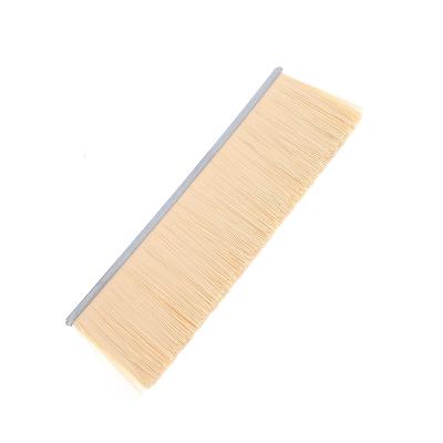 China Factory sale hot nylon plastic brush strip garage door seal bristle strip cleaning brush for sale