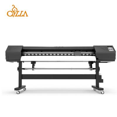 China 1.8m indoor outdoor eco inkjet advertising solvent printer plotter with XP600 heads for printing banner and vinyl sticker for sale