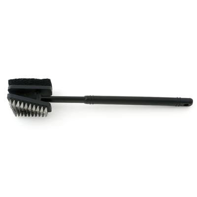 China China Manufacturer Hot Sale Long Handle BBQ Grill Brush Easily Cleaned BBQ Cleaning Brush for sale