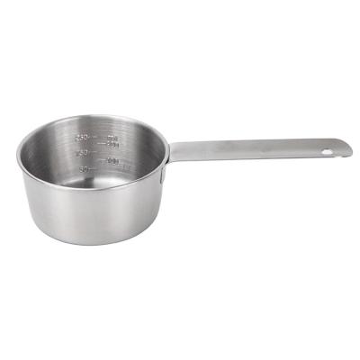 China Popular Amazon Stainless Steel BBQ Cooking Sauce Pot Easily Cleaned Silver for sale