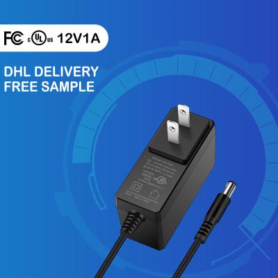 China Universal Input AC 110V to DC Power Adapter CCTV Power Supply Box 12v Power Adapters 12v 1A 2A 70*27.5*39MM for sale