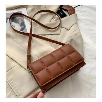 China Fashion PU Soft Shoulder Cross \ Comfortable \ Durable Fashion Designer Square Small - Body Handbags For Women Luxury Custom Logo for sale