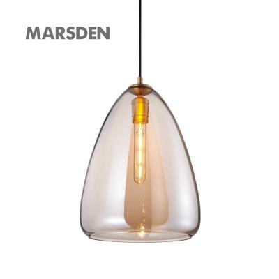 China MARSDEN Pendant Lamp Fashion Modern Modern Dining Room Pendant Blown Glass Lamp Hanging Pendant Light for sale