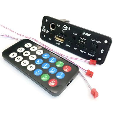 China Card MP3 Player Board With TF USB  AUX  Blue tooth MP3 Decoder Module (MIC) for sale