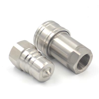 China GT-A1 1/2 Inch BSPP ISO 7241-1A Stainless Steel Quick Release Coupling for sale