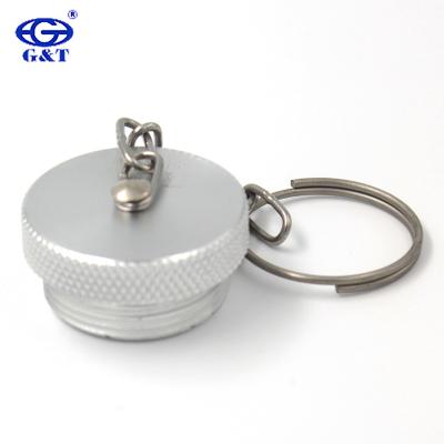 China To prevent dust from aluminum quick coupling dust cap for screw type quick coupling for sale