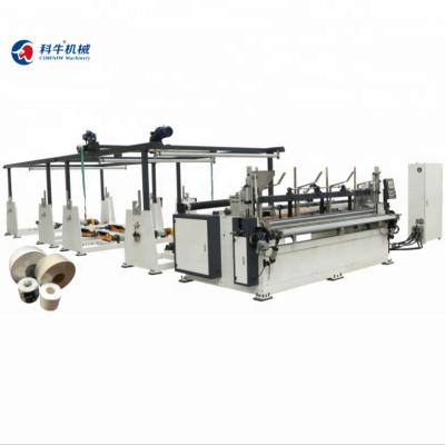 China Automatic Hotels Toilet Paper Roll Maxi Roll Rewinding Machine for sale