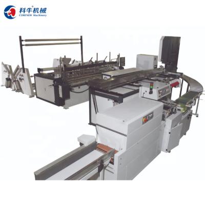 China Factory Tissue Paper Converting Machine Jumbo Toilet Roll Making Machine Automatic Production Line For Maxi Roll Towel Roll for sale