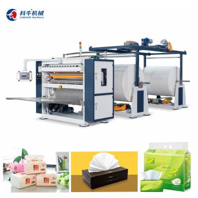 China Factory High Speed ​​High Quality High Quality Facial Tissue Paper Folding Machine for sale