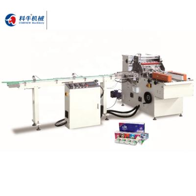 China Automatic Factory Pocket Tissue Handkerchief Tissue Multipack Packing Machine for sale