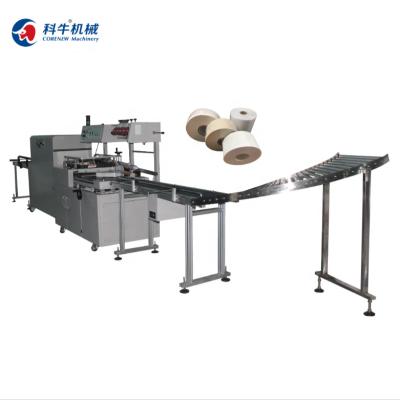 China Factory Automatic Tissue Paper Packing Machine Toilet Paper Roll Toilet Jumbo Roll Sealing And Thermal-Shrink Packing Machine for sale