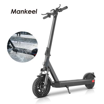 China Wading Rider Factory Oem Odm Eu Warehouse 10 Inch High Mobility Dual Motor 2 Wheel Motor Kick Scooter Folding Electric Scooters For Adult for sale