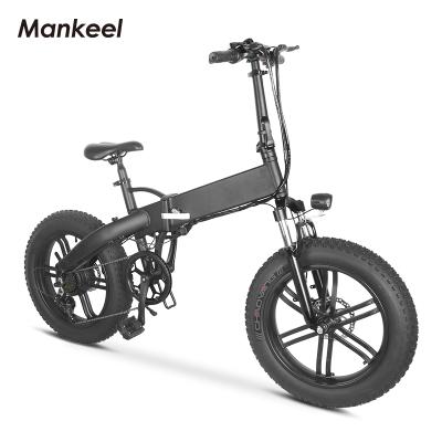 China Europe Standard Mountain Drop Tire 20 Inch 350W 500W 1000W Foldable Electric Bicycle e Bike for sale