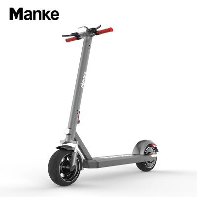 China German Regulation: Electric Scooter New Arriv 2021 Mankeel Reflective Wide Wheel MK089 Turn Signal Scooter 10 Inch Rechargeable Battery With Double Brake for sale