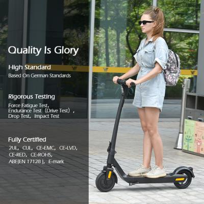 China Factory Price German Standard EU USA Warehouse Electric Scooter For 8.5 Inch Wide Wheel Scooter for sale