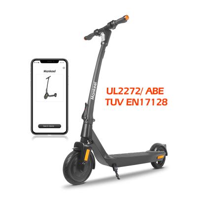 China Wholesale Unisex Runner 8.5 Inch 350W 500W Skate Board Kick Skate OEM Mankeel Electric Scooter With Power Bank for sale