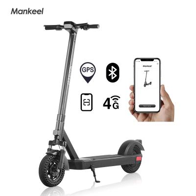 China Wading Rider Mankeel Pioneer version 36V 350W-600W IOT aluminum 10 inch GPS sharing electric scooter with 35-50km mileage for sale