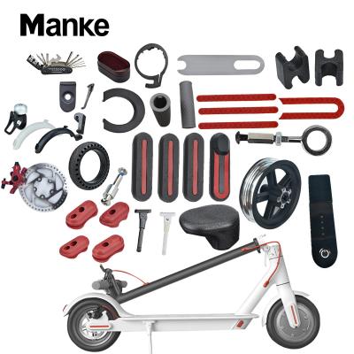 China Manke unisex electric scooter M365 spare parts for scooter as cover/shock absorber/paste/mat/Bell/mirror and other tool for sale