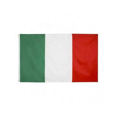 China Custom National Flag Promo Flag Print 3x5fts Print Green White Red Italy Flag for sale