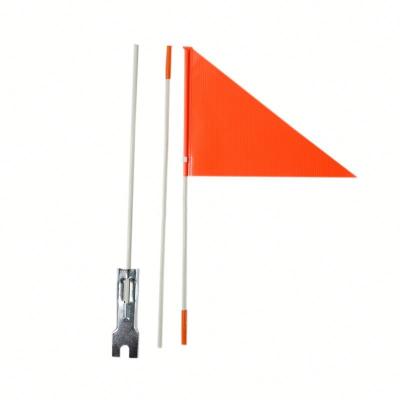 China Promotional Custom Fiberglass Triangle Pennant Flags Bike Flags for sale