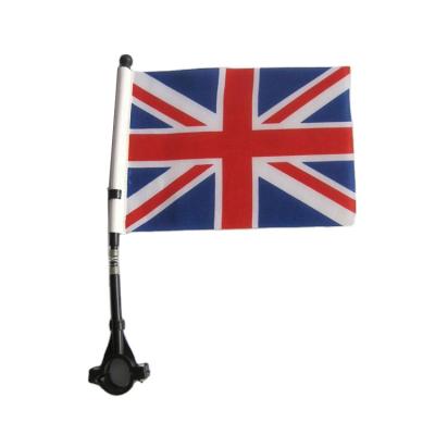 China British Flag Decorated Motorcycle Bike Hot Selling Flag Scroll for sale