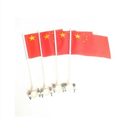 China Customized National Day Advertising Flag Bike Flag Scrolling for sale