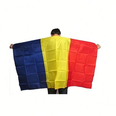 China Romania Cape Flag 90 x 150 cm-Flag Strong Color Stability 3' x 5' - 3x5 Feet for sale