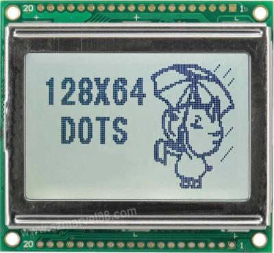 China M12864E-G5, Graphics LCD Module with 128 x 64 dot-matrix Display Type, FSTN/Transmissive/P for sale