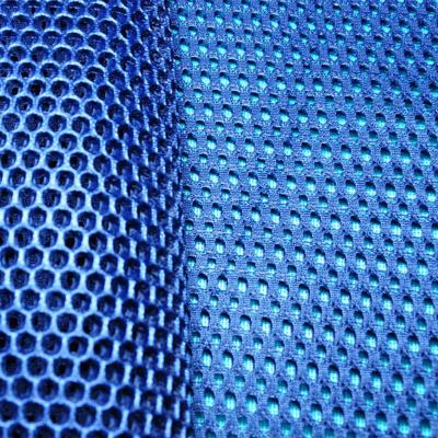 China 100% Polyester Airmesh Fabric Knitted Airmesh Breathable Air Mesh Fabric Spacer Mesh Fabric For Beding for sale