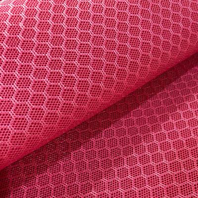 China 3mm Strick Airmesh 250GSM Polyester Sports Mesh Stoff Tränenabwehr für Gepäck zu verkaufen